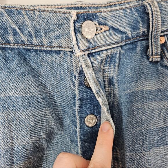 Mother Leap At The Chance Long Fray Skipper Shorts 31 - Picture 5 of 16